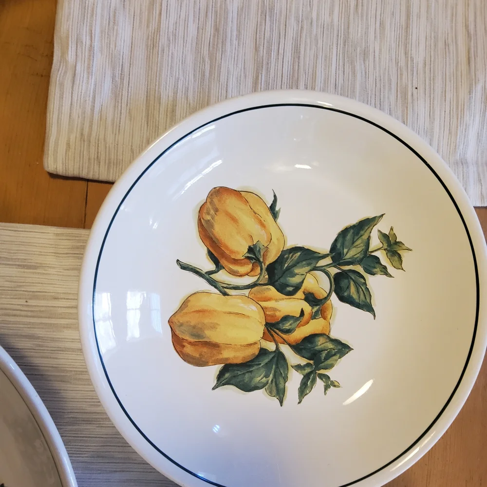 Williams Sonoma Harvest Bowls and 1 Large Bowl (Total 5 Pieces) EUC - Picture 6 of 16